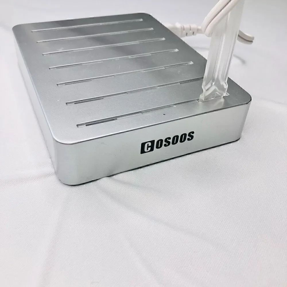 Metal Usb Charging Station Fast Multi-Usb Multi-function Silver, Cosoos - Picture 7 of 9